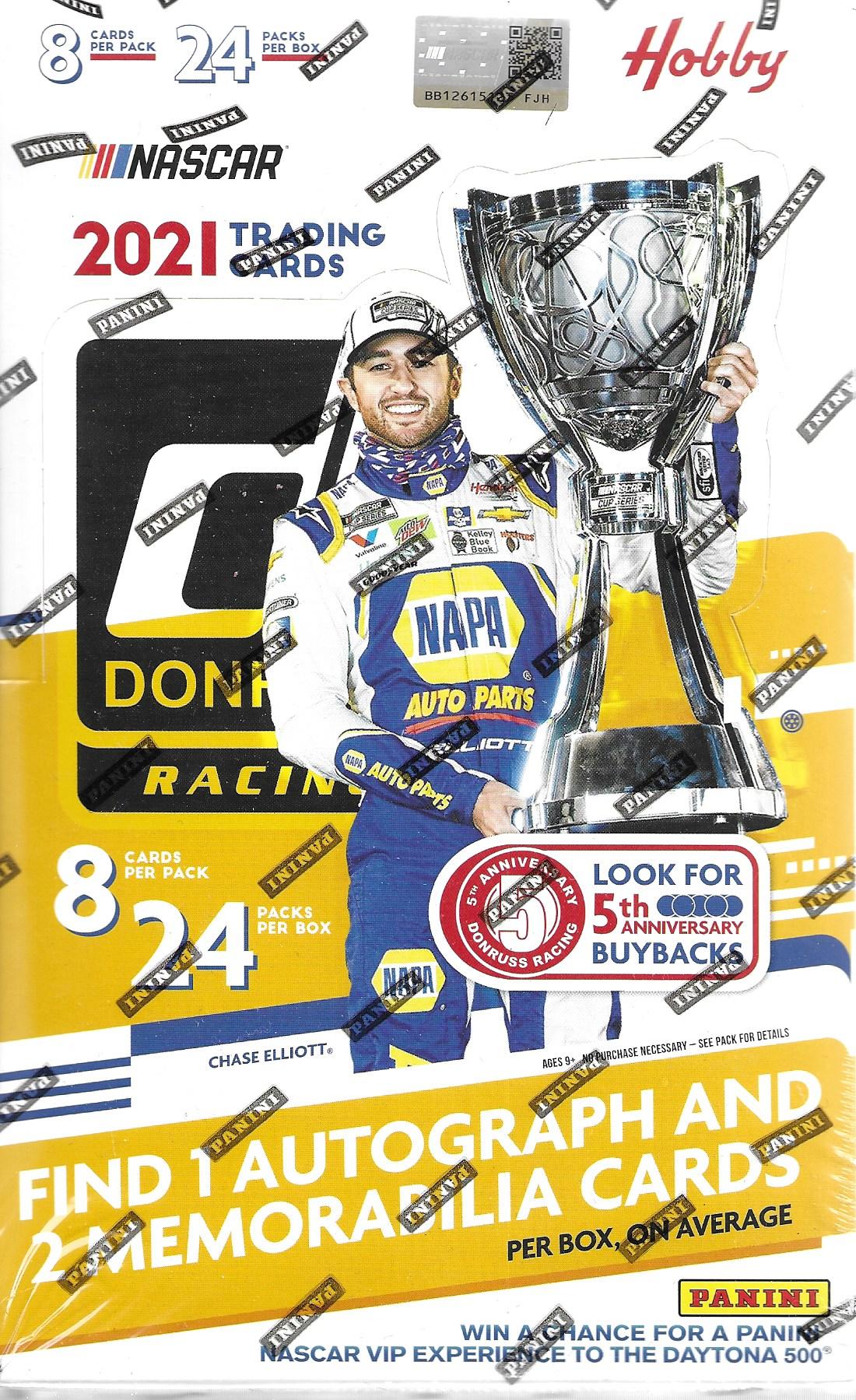 Panini Donruss Nascar Racing Hobby 2021