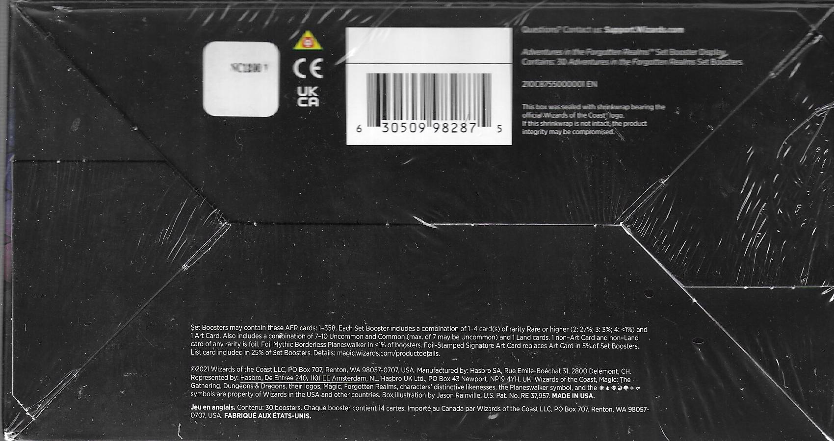 2021 Magic MTG Dungeons & Dragons Sealed Box - Image 2