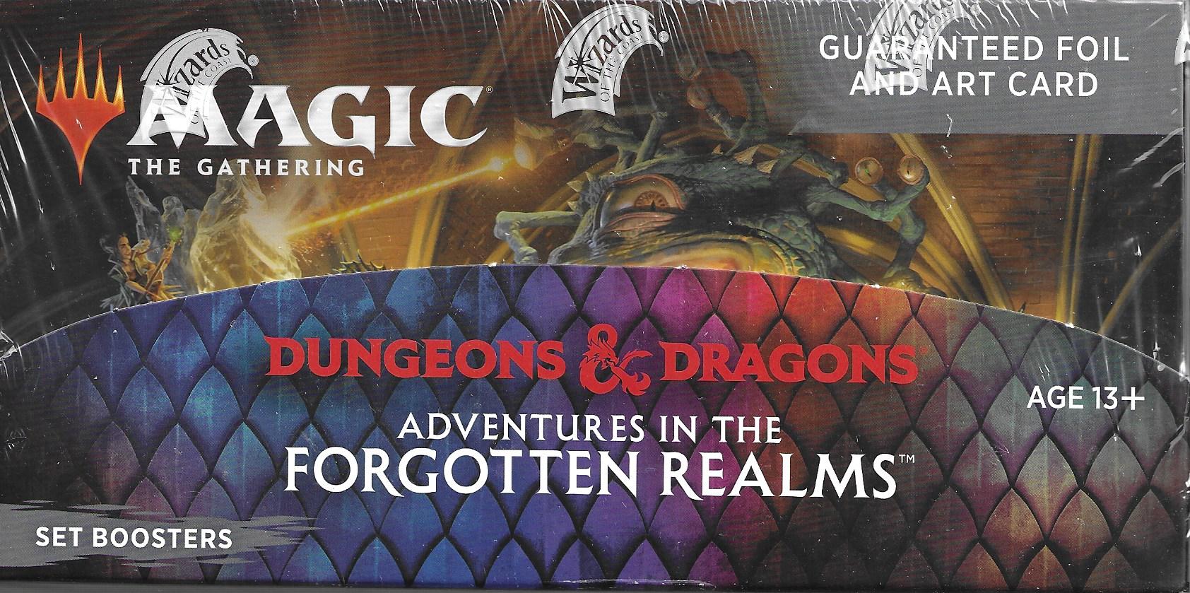 2021 Magic MTG Dungeons & Dragons Sealed Box