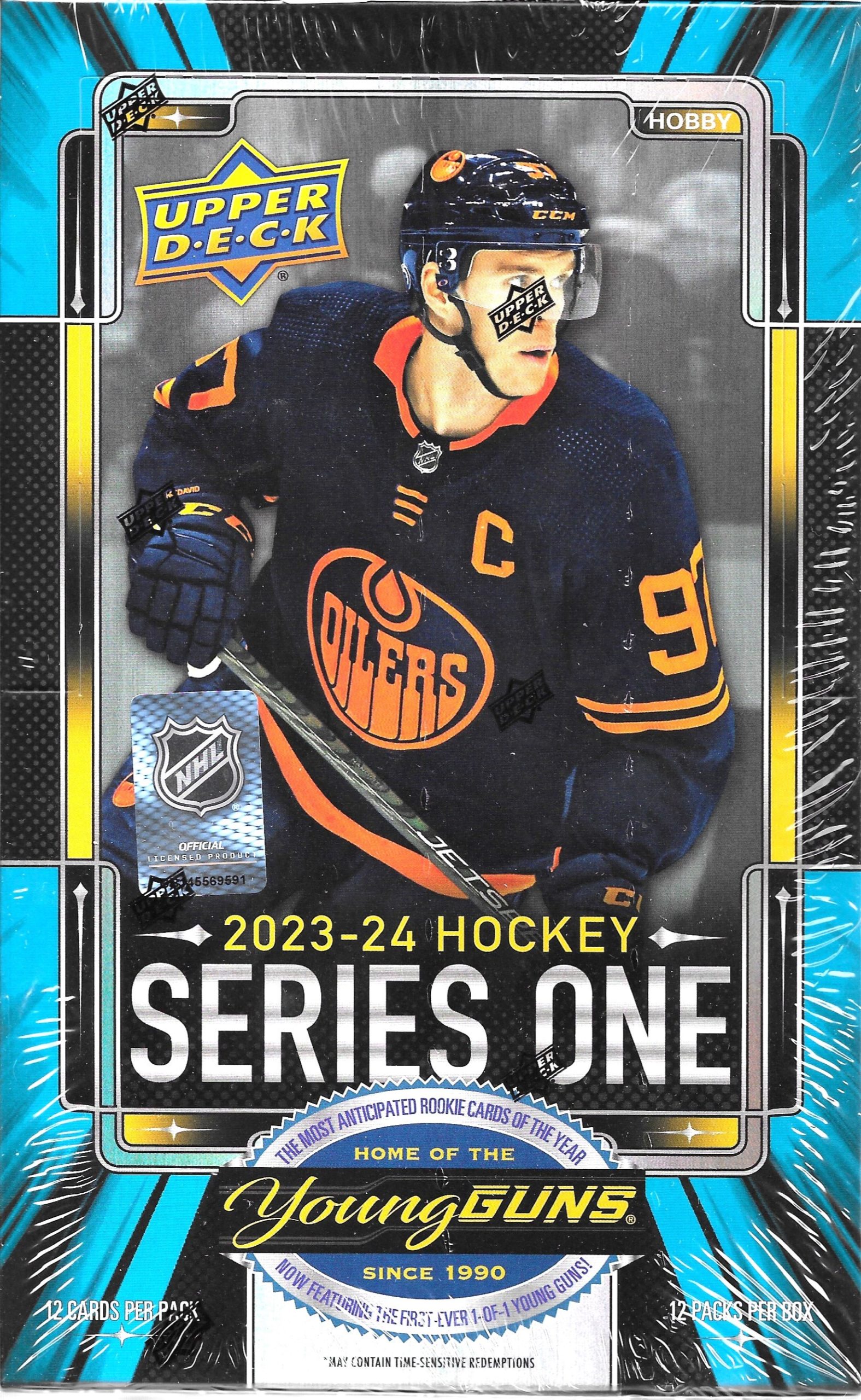 Upper Deck Series 1 Hockey 2023-24 Hobby Box
