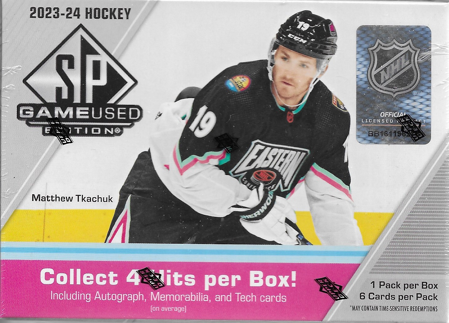 Upper Deck Sp Game Used Hockey 2023-24 Box
