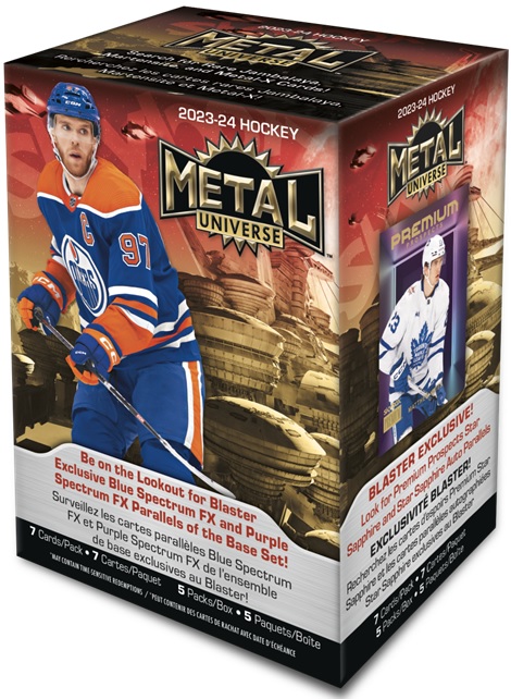 Upper Deck Metal Universe Hockey Blaster 2023-24