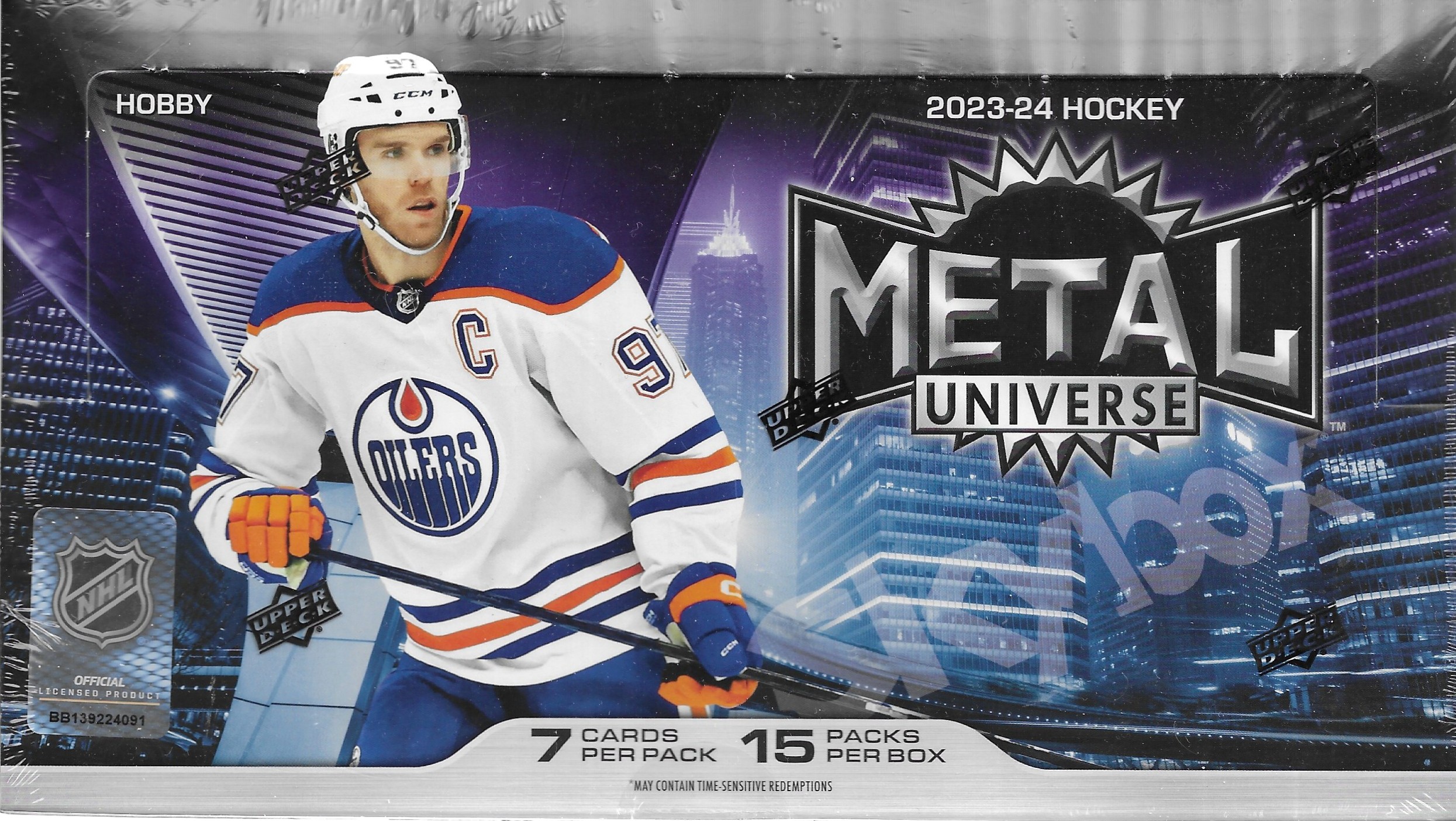 Upper Deck Metal Universe Hockey 2023-24 Hobby Box