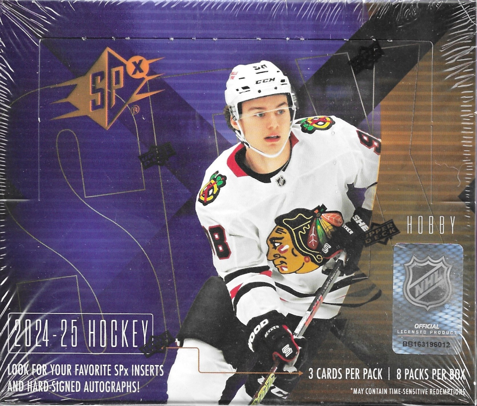 Upper Deck SPX Hockey 2024-25 Hobby Box